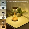 USB Atmosphere Diamond Table Lamp Led Touch Night Lights For Bar Coffee Store Bedroom Bedside Indoor Decor Three-color Desk Lamp H220423