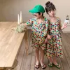 MI Summer Boys Shorts 2st Girls Flower Suspender Dress Brother och Sister Set 220615