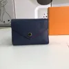 Hela modestil Victorine Litchi Grain Wallet Leather i 6 färger Kvinnor Personalisering Multifunktionell kreditkortshållare306N