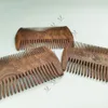 MOQ 100 OEM LOGO LOGO CABELO DE MADEIRA PONTOS COM CATURA DE CATURA DUA AÇÃO DULAÇÃO DE GOLD BLAG SANDALWOOD DOUSUDENTES DE DENTES grossos para a barba Bigode