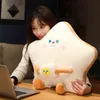 CM Plush Bread Pillow Cute Simulation Food Toast Soft Doll Star Shaped Cushion Home Decoration Kids Toys Birthday Present J220704