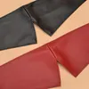 Ceintures Corset large ceinture en cuir Pu 2022 à lacets pour femmes serré taille haute minceur corps façonnage ceinture couleur unieceinturesceinturesceintures Enek22