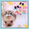 Autres fournitures pour chiens Pet Home Garden Gardenlovely Handmade Designer Clip Cat Puppy Groom Dhwrt