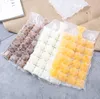 Kitchen Tools Disposable Ice Cube Bags ,Stackable Easy Release Mold Trays, Self-Seal Freezing Maker,Cold Pack Cooler Bag for Cocktail Food Wine SN4911