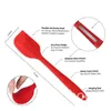 3 peças Silicone Spatula Conjunto de ferramentas de cozinha não bastes resistentes Utensílios de espátulas para cozinhar cozimento e mistura