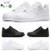 Nike Air Force Forces Airforce Airforces af1 1 course Fashion Classic Triple blanc noir Blé Red Wheat Low Platform Shoe Mens Skateboard Trainer Sports Sneakers Taille US5.5-11