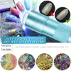 Nagel handheld lamp kunst kits UV perslicht nail arts postzegelpolish met jelly siliconen stamper kopgereedschap