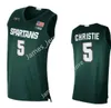 Jersey Basketball Basketball Max Christie Basketball nosi 2022 NCAA zszyte koszulki college'u