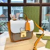 Fashion Designers Handbags Woman Letter Printing Handbag Stylish Lock Shoulder Bags Leather Cross Body Bag 21*24cm Luxury Bags