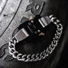 Link Chain River Armband Män kvinnor unisex 1017 Alyx 9SM Metal Armband Press Buckle High Quality Matching Box Taglink Lars22