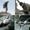남자 재킷 겨울 큰 크기의 남자 위장 재킷 상어 소프트 쉘 군대 전술 자켓 남자 방수 따뜻한 바람발시 미군 의류 220826