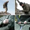 Herenjacks winter grote size mannen camouflage jas haai soft shell militair tactisch jas mannen waterdichte warme windbreaker Amerikaanse leger kleding 220826