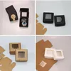 هدية التفاف الجملة 300pcs Kraft Paper Box الشفافة PVC الصابون صناديق الصابون المجوهرات عبوات الزفاف