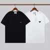 Designer de roupas masculinas de manga curta Tees Polos T-shirts masculinas Verão simples de algodão de alta qualidade Casual T-shirt de cor sólida Homens Moda Top