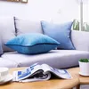 Cushion/Decorative Pillow Light Luxury Simple Solid Cover Cotton Linen Plain Pillowcases Decorative Living Room Cushion Covers For Sofa Home