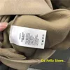 Khaki säsong 6 tröjor män kvinnor hoodies inuti tag etikett säsong hoodie brown högkvalitativ bomullsdrager T220802