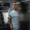 JapanUK Yaz Erkekler Spor Salonu Pamuk Kısa Kollu T Gömlek Spor Vücut Geliştirme Gömlek Baskı Moda Erkek Giyim Marka Tee Tops 220407