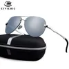 Chic Polarisierte Sonnenbrille Männer Froschspiegel Al Mg Brillen fahren Brillen UV400 Zonnebril Pilot Gafas de Sol Hombre E196