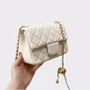 Ladies Classic Mini Flap Crush Ball Bags Square Candy Colors Quilted Matelasse Chains Adjustable Shoulder Strap Gold Metal Hardware Designer Luxury_handbags 17CM