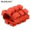 SILIKOLOVE Stampo in silicone a forma quadrata con cubo a 15 cavità per strumenti per la decorazione di torte Stampi per dolci fai da te per la cottura in cucina 220601