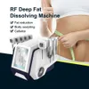 2MHz kroppsformning av cellulitbehandling fettreduktion maskin 3D radiofrekvens bantningsutrustning 10 stycken kuddar fettupplösningsanordning