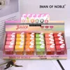 Lip Gloss Juice Lipgloss Set 24 Pz Con Scatola Kawaii Lotto Rossetto All'ingrosso Bulk Shine Trucco Donna BulkLip