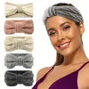 Double Twist Plus Samt Schleife Stirnband Gestricktes Stirnband Wolle Gehörschutz Kopfbedeckung Warm Plus Gefüttert Haarschmuck Damen Mädchen