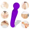 Handheld AV -vibrators voor vrouwen Body Massager Clitoris Stimulator Volwassen machineparen Wand Vrouw Masturbator Tool Q0508