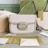 Designer tassen 1955 vrouwen portemonnee beige mini tote canvas ketting Schoudertassen flap wit Handtas Cross body Bag luxe Saddle lady messenger Vintage Ophidia Envelope