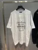Hip Hop Fit Fit Curved Białe bawełniane druk niestandardowe mężczyźni kobiety T koszula zwykła ilość