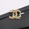 23SS 20Style Lots смешанные простые пинаты Luxury Brand Designer Brooches Women Atbinestone Tassel Brooch Pin