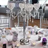 Event Decor Candelabra 5 Arms Metal Crystal Candelabrum Candle Holder Wedding Table Centerpiece Decorations Event Decoration IMake145