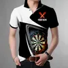 PLstar Cosmos 3DPrint est Darts Player Polo Shirt Custom Name Team Funny Harajuku Streetwear Sleeveless Tees Fitness Unisex 1 220408