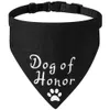 Dog saliva towels collar wedding 14 options pet triangle collars bandana scarf 100% cotton new pet scarfs towel white black