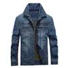 Men's Jackets Menswear 2022 Denim Jacket Mens Cotton Casual Large Plush 66009a