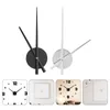 Horloges murales Kit de mécanisme de mouvement d'horloge Mains à quartz Moteur Remplacement de la main Pièces de cadran à aiguille Batterie 3D Pendule moderne Couple SweepWall