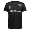 T-shirt à manches courtes pour hommes et femmes, imprimé F1, équipe alfa Romeo Formule 1, Sports extrêmes de plein air, tout-terrain, Jdje302R, été 2023