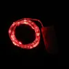Decoração de festa LED LED Lâmpada de arame de arame Bolo de buquê Caixa de presente decorativa com pequeno botão colorido Decoração de aniversário Baby Shower Boy Girlp