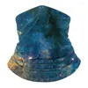 Berretti Boomerang Nebula Sciarpe multifunzionali Sciarpa Spazio Strat Bellissimo viso Copricapo Protezione UV Pesca all'aperto Berretti Elob22