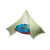 Knot 860g Ultralight Camping Harless Pyramid Tent 4-8 شخص TARP 20D نايلون كلا الجانبين طلاء السيليكون في الهواء الطلق hikeburger H220419