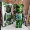 Ny NET Red Building Block Violent Bear Forest Green Qianqiu baby pärla leksak handgjorda mode dekoration bcarbrick 400% 28 cm