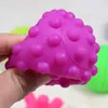 Weiche Silikon strukturierte Hand Touch Griff Massage Baby Sensory Balls Set 10 Stück Säuglingstaktile Sinne Entwicklung Spielzeug für Babys 0-12 M Spiele