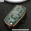 New TPU Car Key Case Capa FOB para VW Polo Tiguan Passat B5 B6 B7 Golf 4 5 6 Mk6 Jetta Lavida para Skoda Octavia9864525