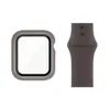 Glass+Strap for Apple Watch band 44mm 40mm 38mm 42mm Screen Protector+Case+belt Accessories Bracelet iWatch series 6 5 4 3 se