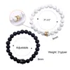 Bracelet en perles de pierre naturelle pour femmes, bijoux cadeaux pour Couple et amis