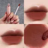 Lipgloss 6 kleuren fluweel matte langdurige geen vervagende lippenstift waterdichte tint cosmetica vrouwelijke glazuur crème make -up5253108