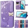 Odwróć Motyl Wymchnięcie Wallet Case dla Redmi 10 9A 9C 9T 9 8 8A Uwaga 10Pro Max dla Xiaomi MI Poco F3 GT X3 NFC M3 Pro