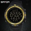 Militaire Sporthorloge Herenklok Mode Merk Sanda Digitale Polshorloge Schokbestendig Countdown Horloges Waterdichte Hour Armband 220407