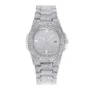 Wristwatches Kobiety Pełne Diamond Zegarki z datą Casual Luksusowa Bransoletka Rhinestone Relogio Feminino