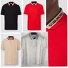 Herr t-shirts polos skjortor män polo klassisk sommarskjorta mode trend topp tee m-3xl 4 färger